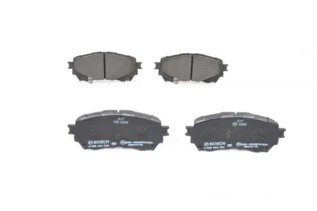 Гальмівні колодки BOSCH 0986494793