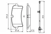 Гальмівні колодки BOSCH 0986494841 (фото 7)