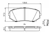 Тормозные колодки BOSCH 0986494879 (фото 7)