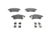 Колодки гальмівні (передні) Toyota Avensis/Verso 08-18/Auris 06-15 (з прижимною пластиною) BOSCH 0 986 494 932 (фото 6)
