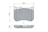 Тормозные колодки BOSCH 0986494968 (фото 8)