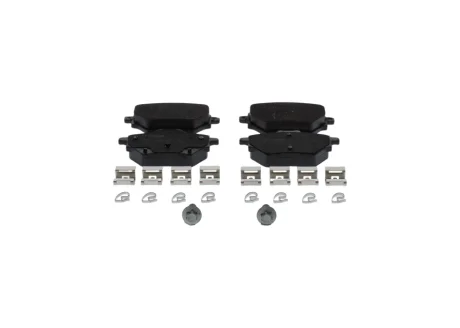 Гальмівні колодки задн, DS DS 3 / DS 3, DS 4 II, N°4 ABARTH 600E ALFA ROMEO JUNIOR CITROEN BERLINGO, C3 AIRCROSS II, C3 IV, C4 GRAND PICASSO II, C4 III 1.2-Electric 02.13- Bosch 0986494998