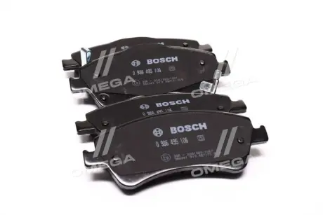Тормозные колодки BOSCH 0 986 495 106