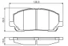 TOYOTA Гальмівні колодки передн. Lexus RX 00- BOSCH 0986495126 (фото 5)