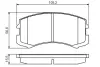 Тормозные колодки BOSCH 0986495158 (фото 5)