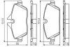 Тормозные колодки BOSCH 0986495251 (фото 2)