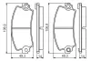Тормозные колодки BOSCH 0986495270 (фото 5)