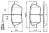 Тормозные колодки BOSCH 0986495378 (фото 6)