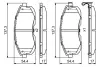 Гальмівні колодки BOSCH 0986495379 (фото 5)