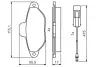 Гальмівні колодки BOSCH 0986495475 (фото 1)