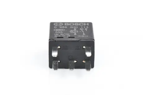 Реле багатофункціональне 12V, 30A, 5 пол. BOSCH 0986AH0113
