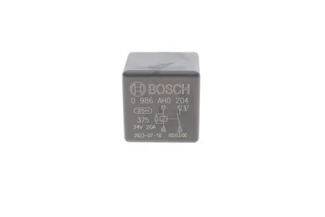 Реле поворотів (24V) Man/MB/Scania (5 контактов) BOSCH 0986AH0204