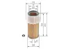 Фільтр повітряний (фільтруючий елемент) FIAT CAMPAGNOLA 8144.61.200 06.74-10.89 BOSCH 1 457 433 200 (фото 5)