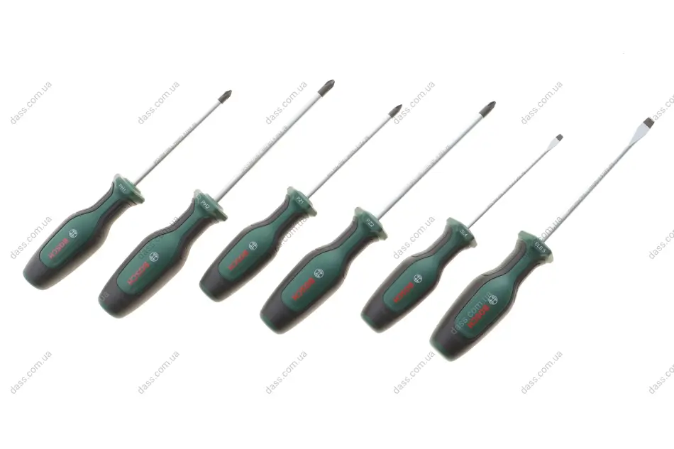 Набір викруток Torx/PH/PZ/SL 6 од. Bosch 1 600 A02 BX7 (фото 1)