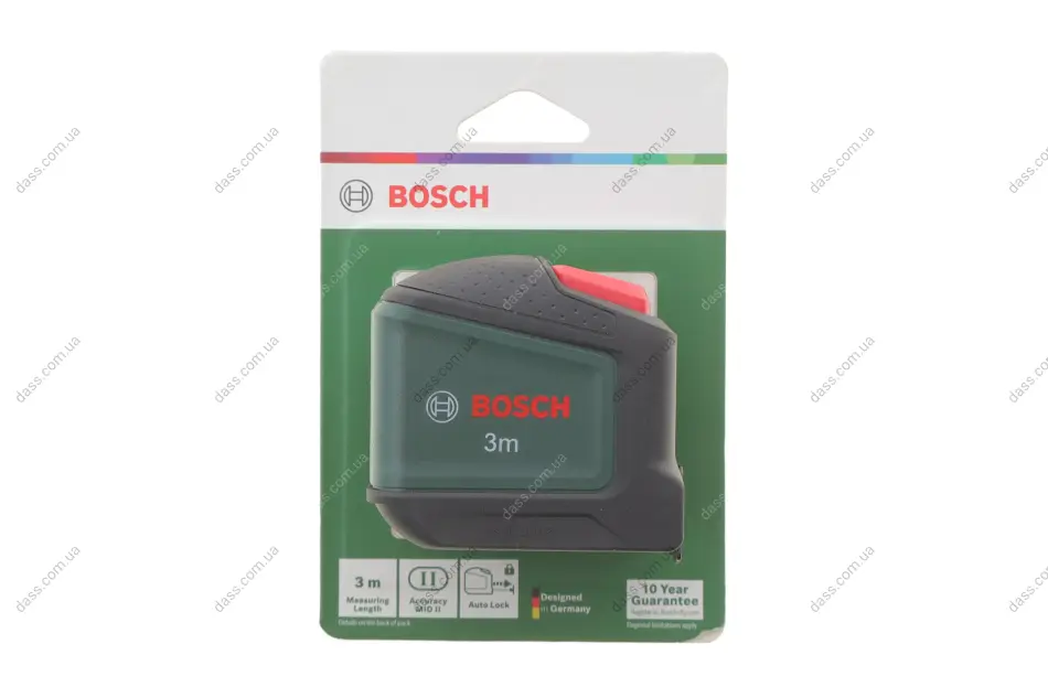 Рулетка 3 м х 19 мм Bosch 1 600 A03 2UX (фото 1)