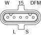 Генератор BOSCH 1986A00930 (фото 5)