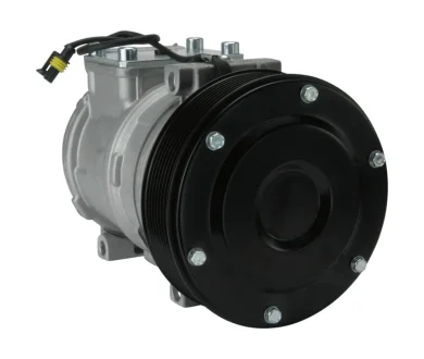 Компресор кондиціонера 12В (R134a) JOHN DEERE 300D, 310D, 315D, 410D, 4700, 510D, 5210, 5220, 5310, 5320, 5320N, 5410, 5420, 5420N, 5510, 5520, 5520N, 6100, 6200, 6300, 6400, 6403, 6506, 6600 Bosch 1986AD1308