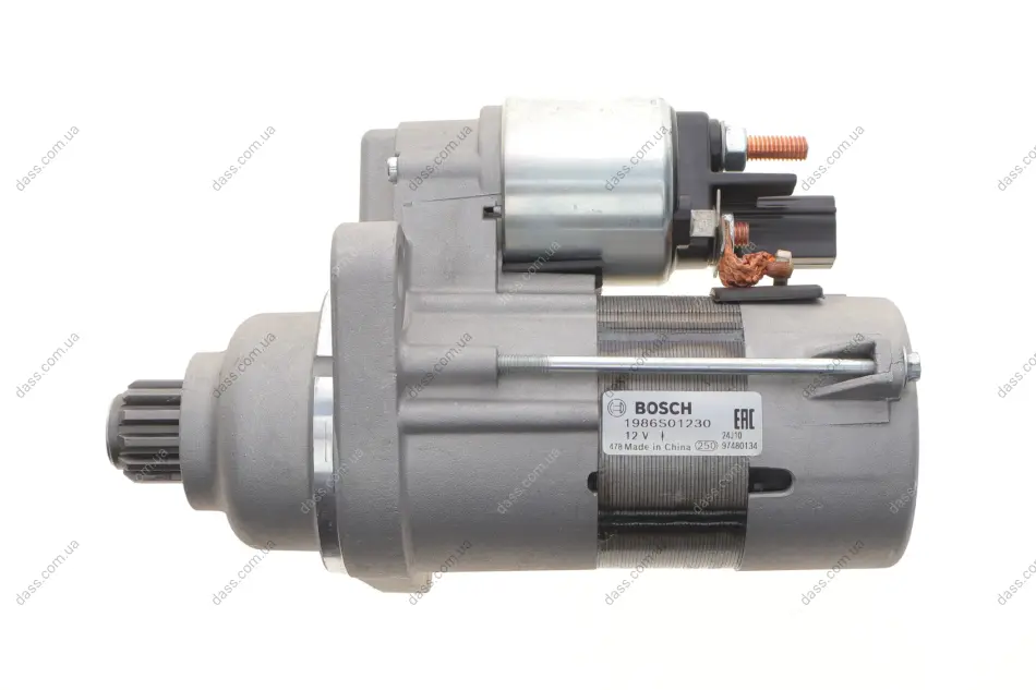 Стартер VW Caddy III/IV 1.6 TDI 10-20 (1.8kw/12V) Bosch 1 986 S01 230 (фото 1)