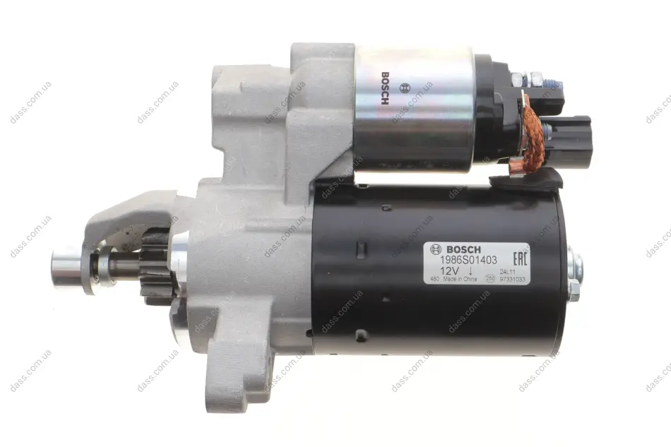 Стартер Audi A4/A5/A6/A8/Q5/Q7 2.8-4.2 FSI/TFSI 04- (12V/1.1kw) Bosch 1 986 S01 403 (фото 1)