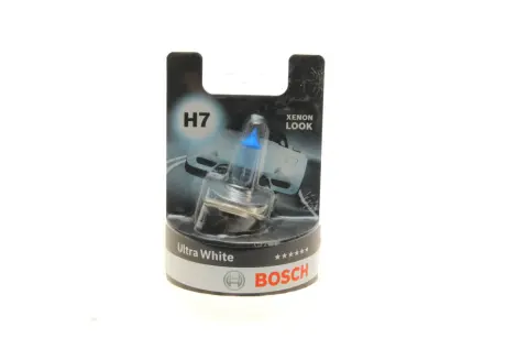 Лампочка H7 Ultra White (упаковка-блістер, 1 шт, 12В, 55Вт) BOSCH 1 987 301 153