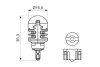 W16W 12V 24W W2.1x9.5d Лампа стоп-сигнала LED Retrofit BL BOSCH 1987301528 (фото 5)