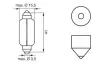 Автолампа C18W 12V 18W SV8.5-8 Pure Light (15.5x41) BOSCH 1 987 302 229 (фото 5)