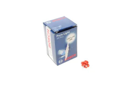 Лампа панелі приладів Pure Light допоміжна PBX4 (12 В, 1,12 Вт, тип гнізда: BX8,4D) BOSCH 1 987 302 243