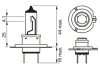 Лампа (картон 1шт) H7 12В 55Вт PX26D Pure Light BOSCH 1 987 302 777 (фото 6)