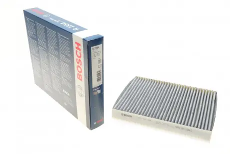 ,R2354 фільтр повітр. салону (вугілля) CITROEN Xsara Picasso 00- (200*30*255) BOSCH 1987432354