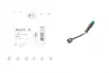 Датчик зношування колодок BOSCH 1 987 473 038 (фото 1)