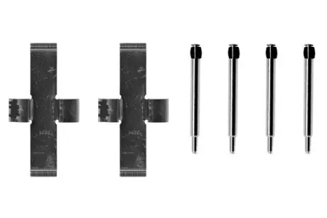 DB Р/к установки передніх гальмівних колодок W123 79-85. BOSCH 1987474061