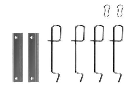 К-кт. установки гальм. колод. PEUGEOT 106,205,309,405,505 BOSCH 1987474078