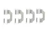 Установчий к-кт. гальм. колодок RENAULT KANGOO 08- BOSCH 1987474478 (фото 1)