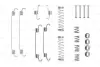 Комплект пружинок колодок ручника Citroen C2/C3/C4/Peugeot 208/301 02- BOSCH 1 987 475 304 (фото 1)