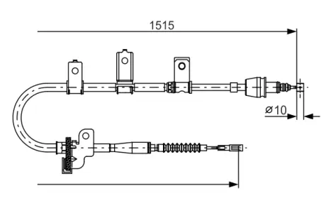 Гальмівний трос BOSCH 1987482097