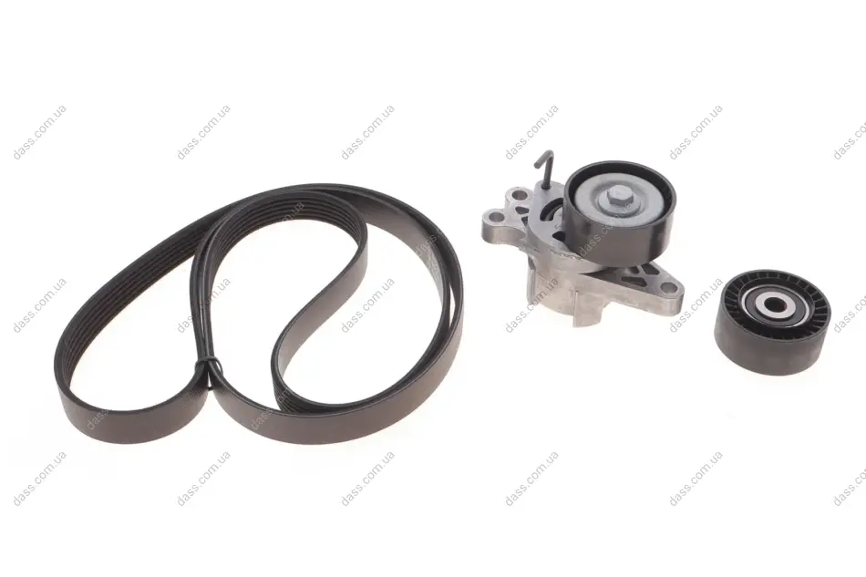 Комплект ременя генератора Citroen Berlingo/Peugeot Partner 1.4 96-11 (6PK1565) Bosch 1 987 600 731 (фото 1)