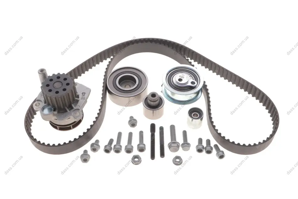 Комплект ГРМ + помпа Audi A3/A4/A5/A6/Q5/VW Caddy/Crafter/T5/T6 1.6TDI-2.0TDI 09- (25x160z) = 1 987 946 943 Bosch 1987945328 (фото 1)