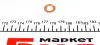Шайба під форсунку MB Vario (7x15.1x1.5mm) BOSCH 2 430 105 049 (фото 2)