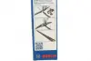 Щітка склоочисника BOSCH 3 397 015 107 (фото 2)