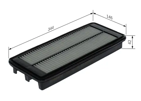 Повітряний фільтр BOSCH F026400666