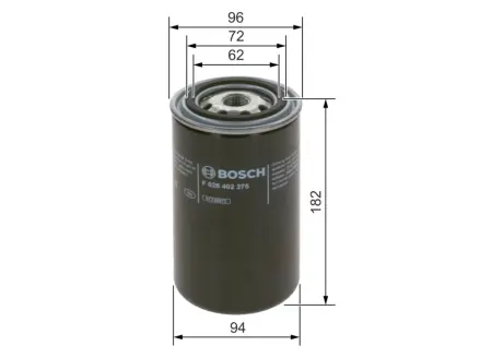 N2275 Фільтр паливний DAF BOSCH F026402275