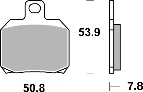 Гальмівні колодки BREMBO 07004XS