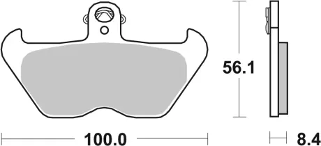 Гальмівні колодки BREMBO 07BB24LA