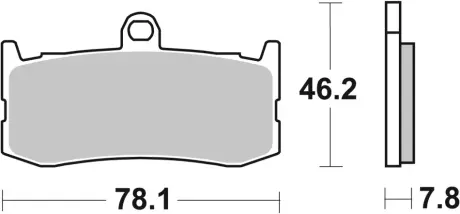 Гальмівні колодки BREMBO 07GR06SR