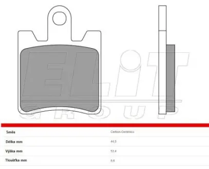 Гальмівні колодки BREMBO 07YA09CC