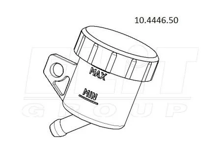 Бачок гальмівної рідини Brembo 10444650