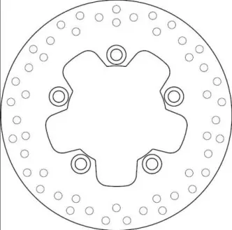 Гальмівний диск BREMBO 68B40726