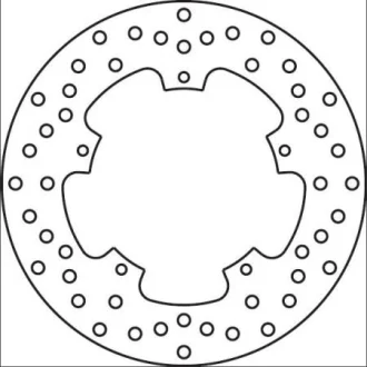 Гальмівний диск BREMBO 68B40777