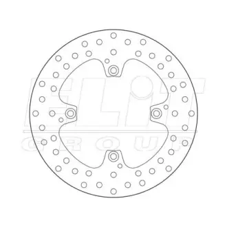 Гальмівний диск BREMBO 68B40792
