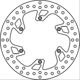 Гальмівний диск BREMBO 68B407B8